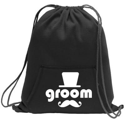 Groom Bachelor Party Sweatshirt Cinch Pack Bag