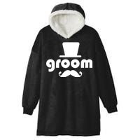 Groom Bachelor Party Hooded Wearable Blanket