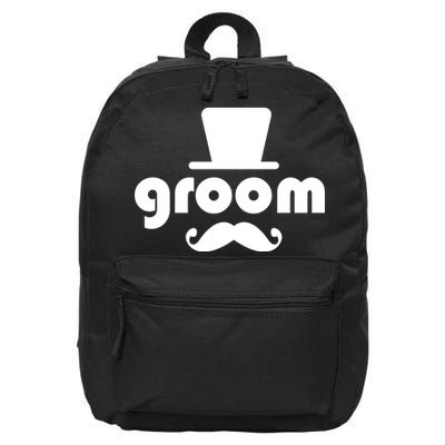 Groom Bachelor Party 16 in Basic Backpack