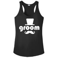 Groom Bachelor Party Ladies PosiCharge Competitor Racerback Tank