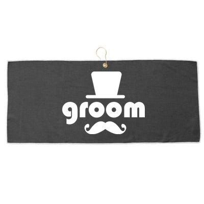 Groom Bachelor Party Large Microfiber Waffle Golf Towel