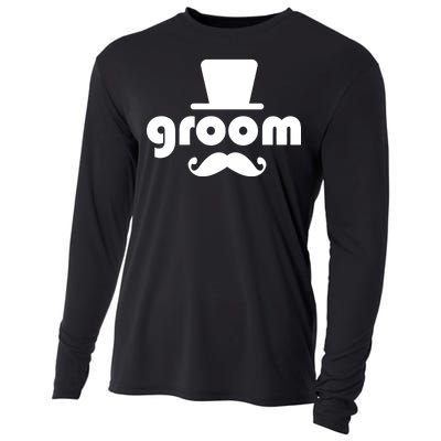 Groom Bachelor Party Cooling Performance Long Sleeve Crew