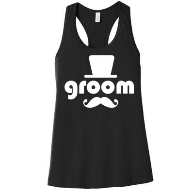 Groom Bachelor Party Women's Racerback Tank