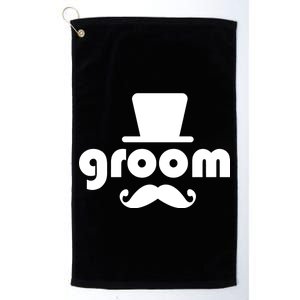 Groom Bachelor Party Platinum Collection Golf Towel