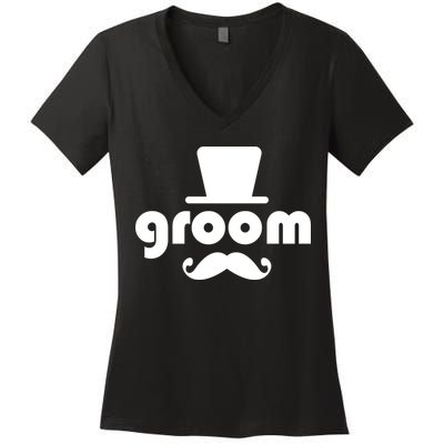 Groom Bachelor Party Women's V-Neck T-Shirt