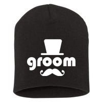 Groom Bachelor Party Short Acrylic Beanie