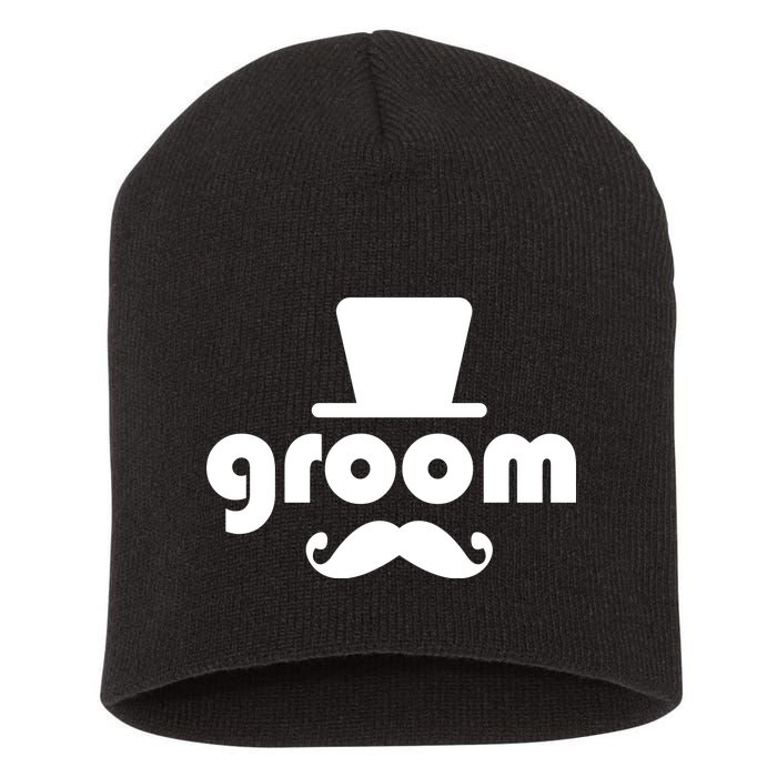 Groom Bachelor Party Short Acrylic Beanie