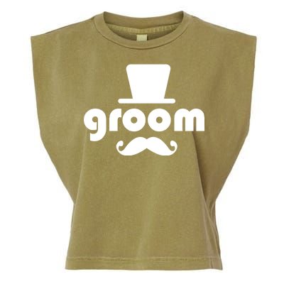 Groom Bachelor Party Garment-Dyed Women's Muscle Tee