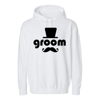 Groom Bachelor Party Garment-Dyed Fleece Hoodie