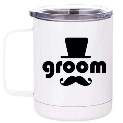 Groom Bachelor Party 12 oz Stainless Steel Tumbler Cup