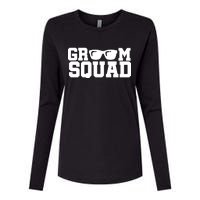 Groom Squad Womens Cotton Relaxed Long Sleeve T-Shirt