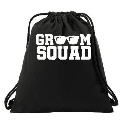 Groom Squad Drawstring Bag