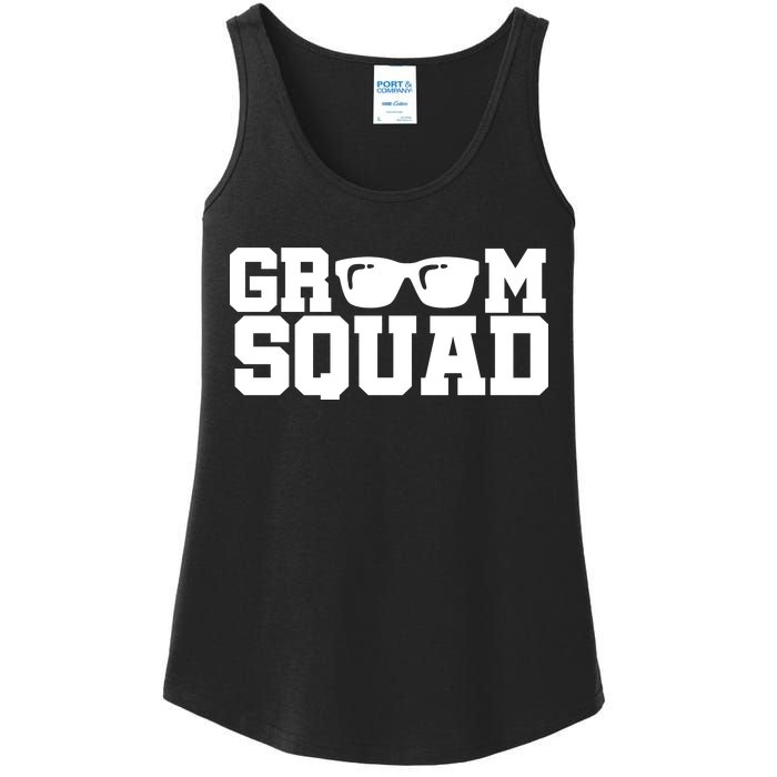 Groom Squad Ladies Essential Tank