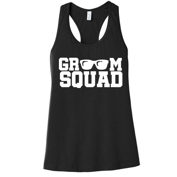 Groom Squad Women's Racerback Tank