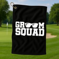 Groom Squad Golf Towel