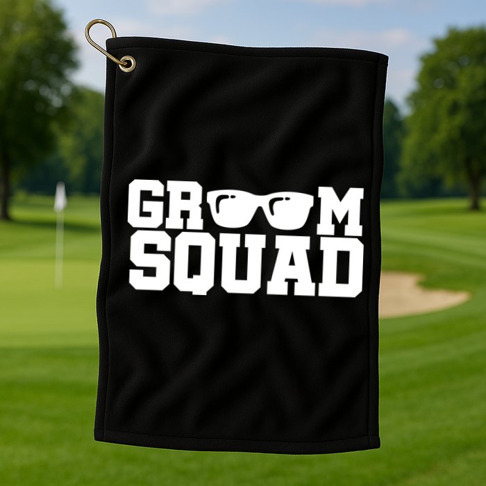 Groom Squad Golf Towel