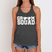 Groom Squad Women's Knotted Racerback Tank