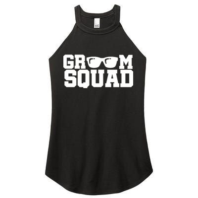 Groom Squad Women's Perfect Tri Rocker Tank