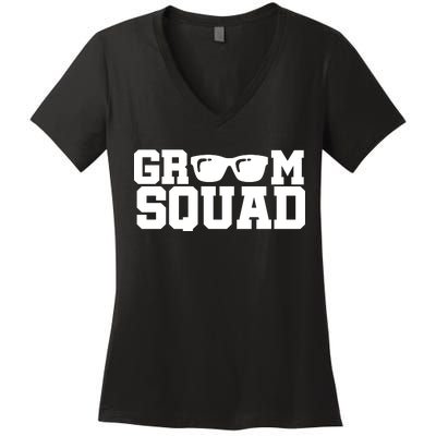 Groom Squad Women's V-Neck T-Shirt