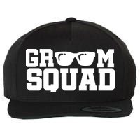 Groom Squad Wool Snapback Cap