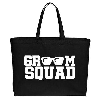 Groom Squad Cotton Canvas Jumbo Tote