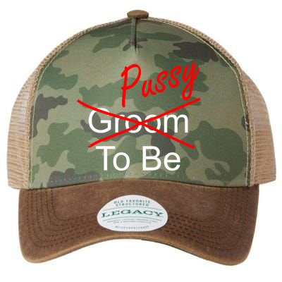 Groom To Be Pussy Legacy Tie Dye Trucker Hat