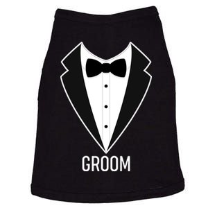 Groom Wedding Tuxedo Doggie Tank