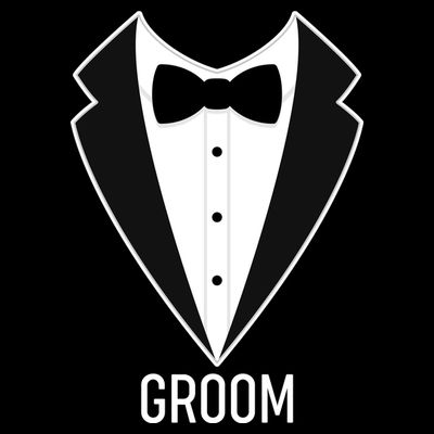 Groom Wedding Tuxedo T-Shirt