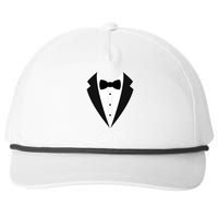 Groom Wedding Tuxedo Snapback Five-Panel Rope Hat