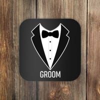 Groom Wedding Tuxedo Coaster