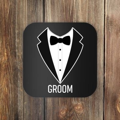 Groom Wedding Tuxedo Coaster