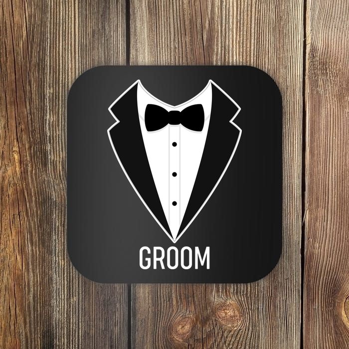 Groom Wedding Tuxedo Coaster