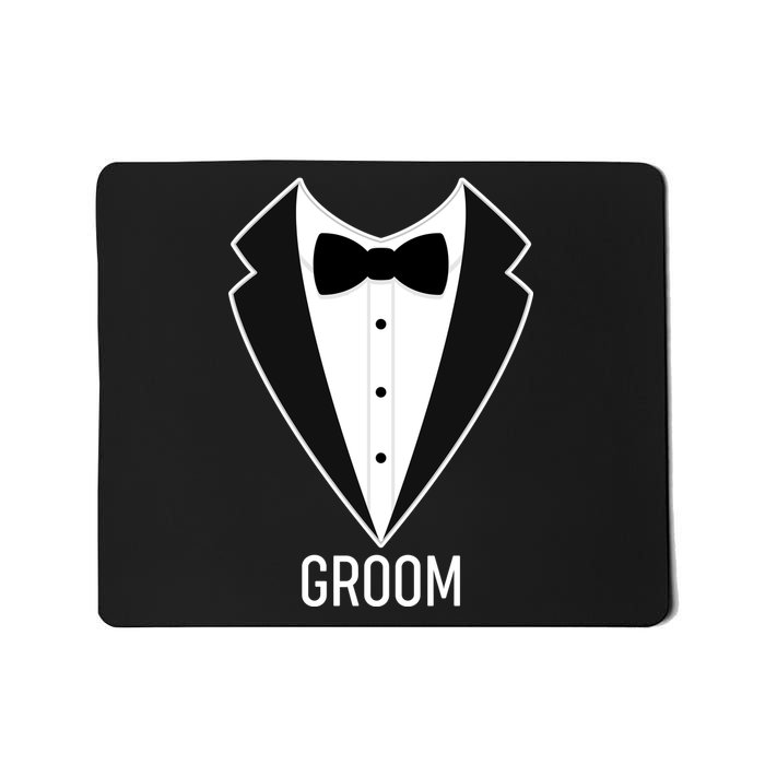 Groom Wedding Tuxedo Mousepad