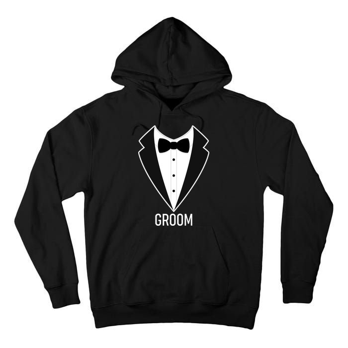 Groom Wedding Tuxedo Tall Hoodie