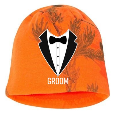 Groom Wedding Tuxedo Kati - Camo Knit Beanie