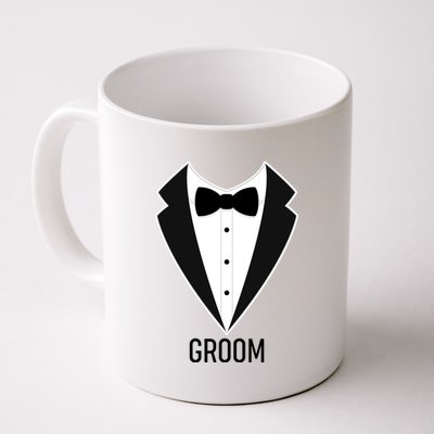 Groom Wedding Tuxedo Coffee Mug