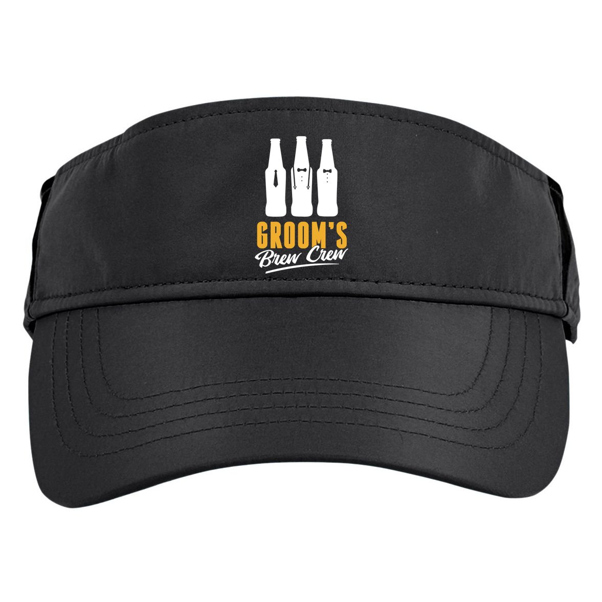 Grooms Brew Crew Adult Drive Performance Visor