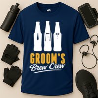 Grooms Brew Crew Cooling Performance Crew T-Shirt