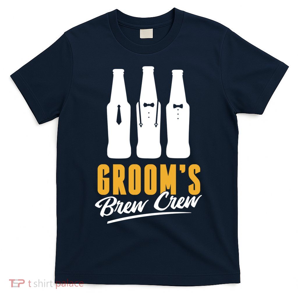 Grooms Brew Crew T-Shirt