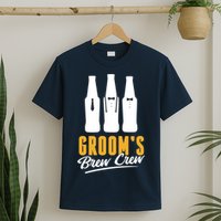 Grooms Brew Crew T-Shirt