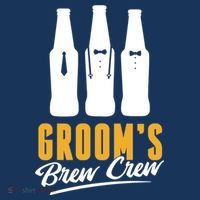 Grooms Brew Crew T-Shirt