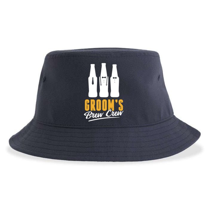 Grooms Brew Crew Sustainable Bucket Hat