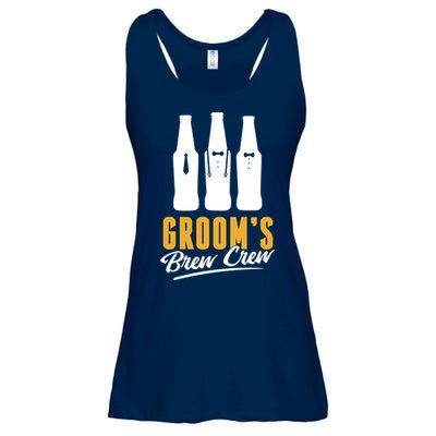 Grooms Brew Crew Ladies Essential Flowy Tank