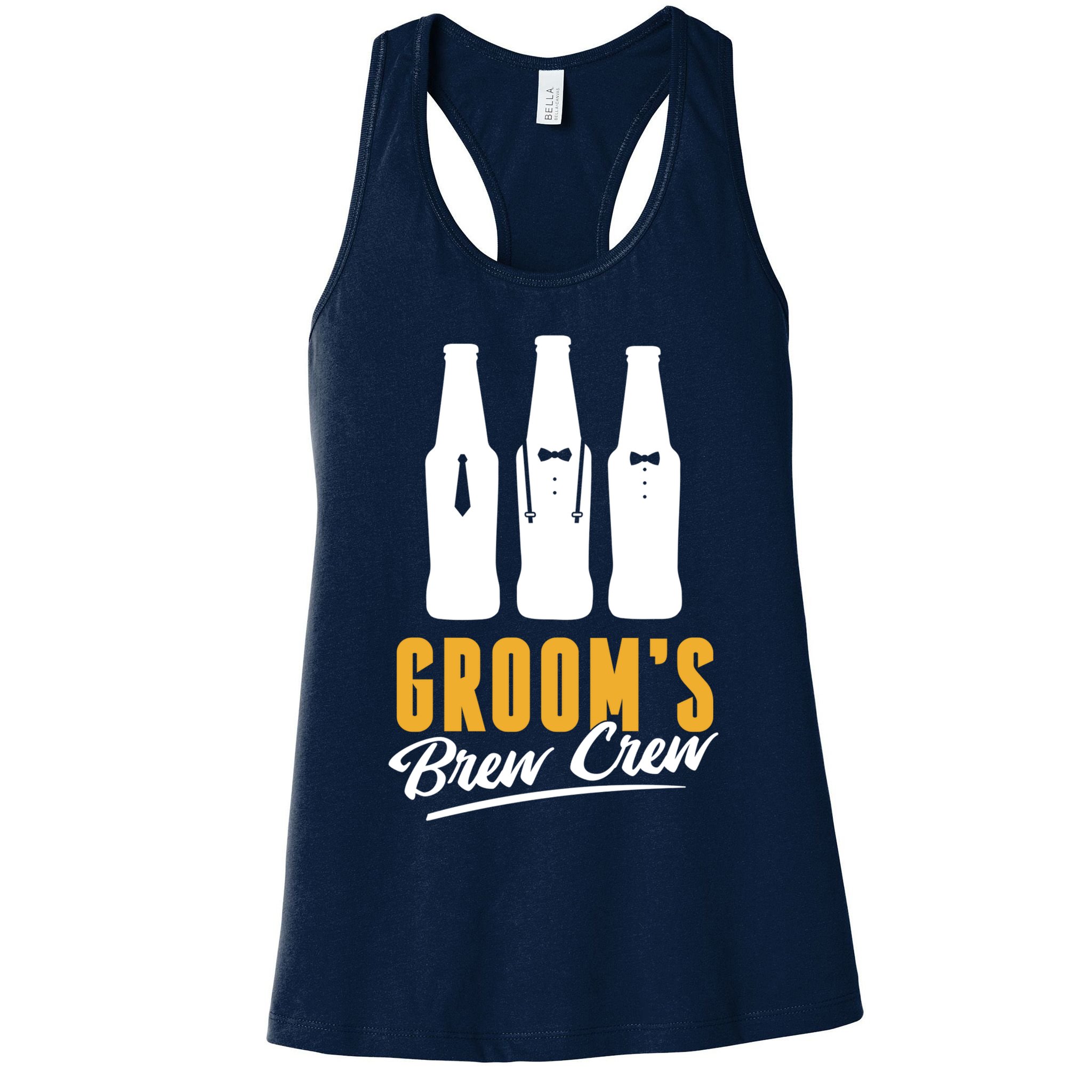 Grooms Brew Crew Womens Tank Top