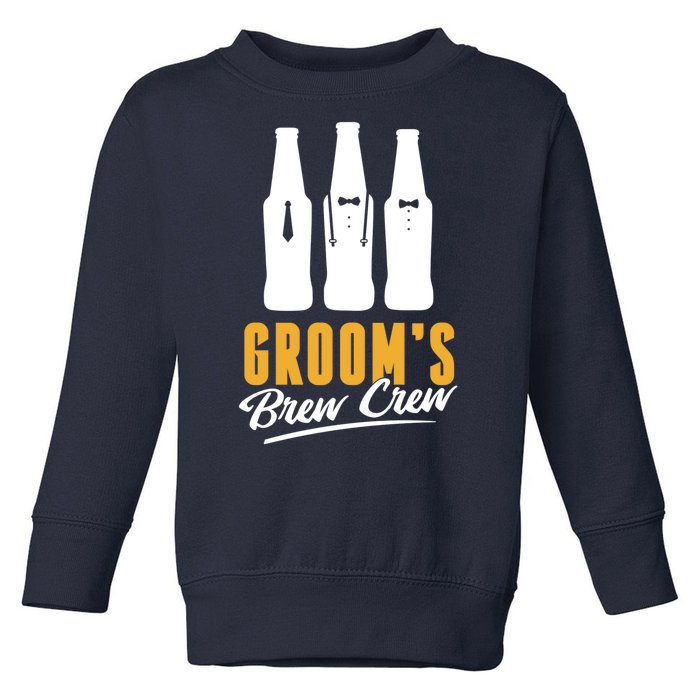 Grooms Brew Crew Toddler Sweatshirt