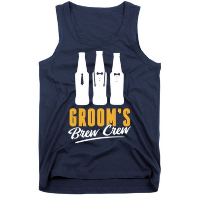 Grooms Brew Crew Tank Top