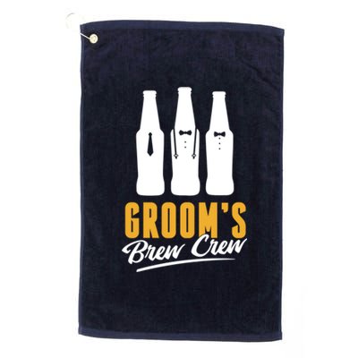 Grooms Brew Crew Platinum Collection Golf Towel