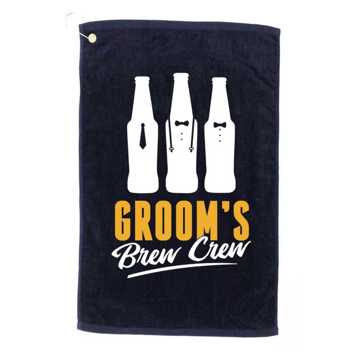 Grooms Brew Crew Golf Towel