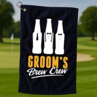 Grooms Brew Crew Golf Towel