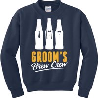 Grooms Brew Crew Kids Sweatshirt